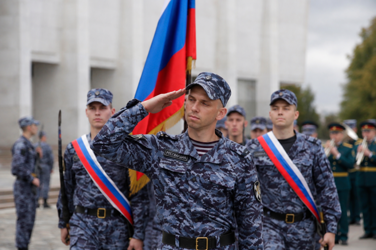 На Поклонной горе состоялся выпуск слушателей Центра специального назначения вневедомственной охраны Росгварди из ЦПП имени С.Х. Зайцева